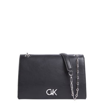 Τσάντα CALVIN KLEIN Convertible Shoulder Bag 12810 Μαύρο