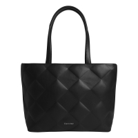 Τσάντα CALVIN KLEIN Diamond Quilt Medium 12906 Μαύρη 