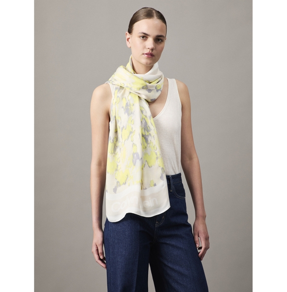 Φουλάρι CALVIN KLEIN Print Scarf 12973 Πολύχρωμο