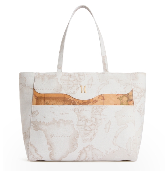 Τσάντα ALVIERO MARTINI 1A CLASSE Geo Mix LMLF62 Λευκό