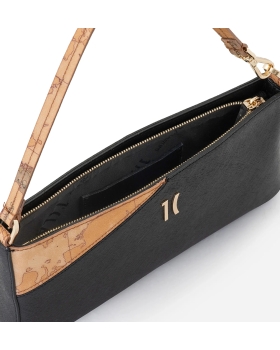 Γυναικείο τσαντάκι χειρός ALVIERO MARTINI Pearl City LMPI87 Μαύρο