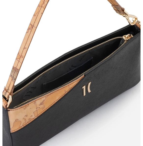 Γυναικείο τσαντάκι χειρός ALVIERO MARTINI Pearl City LMPI87 Μαύρο