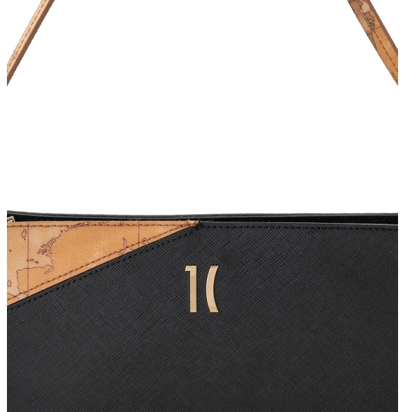 Γυναικείο τσαντάκι χειρός ALVIERO MARTINI Pearl City LMPI87 Μαύρο