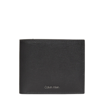 Πορτοφόλι CALVIN KLEIN Saffiano Billfold Coin 1072G Μαύρο