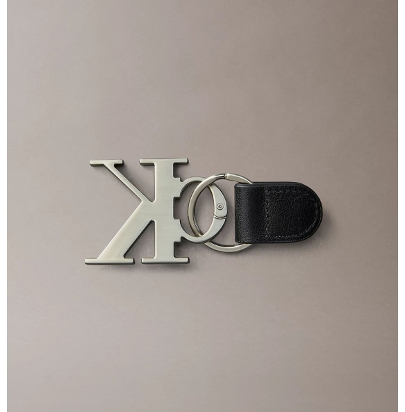 Μπρελόκ CALVIN KLEIN Bold CK Carabiner Key Fobb 1157G Μαύρο