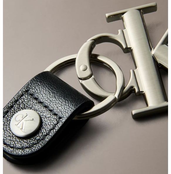 Μπρελόκ CALVIN KLEIN Bold CK Carabiner Key Fobb 1157G Μαύρο