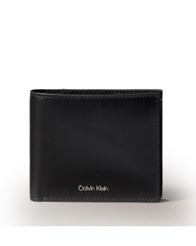 Πορτοφόλι CALVIN KLEIN Raised Full Grain Leather Wallet 1163G Μαύρο