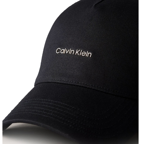 Καπέλο CALVIN KLEIN Coton Twil Standard 5080G Μαύρο