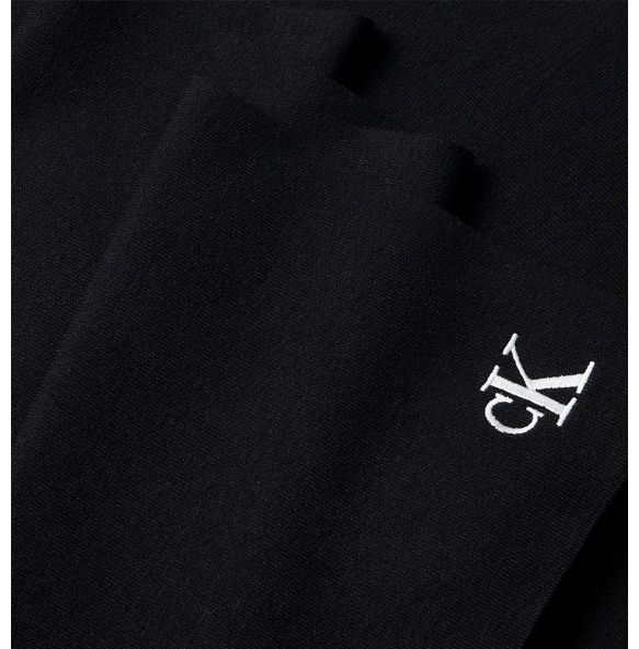 Κασκόλ CALVIN KLEIN CK Fine Rib Scarf 8021G Μαύρο