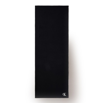Κασκόλ CALVIN KLEIN CK Fine Rib Scarf 8021G Μαύρο