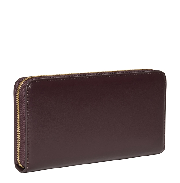 Πορτοφόλι CALVIN KLEIN Puller Large Zip Around 1093G Μπορντώ