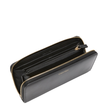 Πορτοφόλι CALVIN KLEIN Puller Large Zip Around 1093G Μαύρο