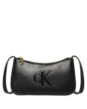 Γυναικεία τσάντα CALVIN KLEIN Embossed Monogram Mini 1125G Μαύρο