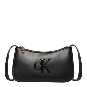 Γυναικεία τσάντα CALVIN KLEIN Embossed Monogram Mini 1125G Μαύρο