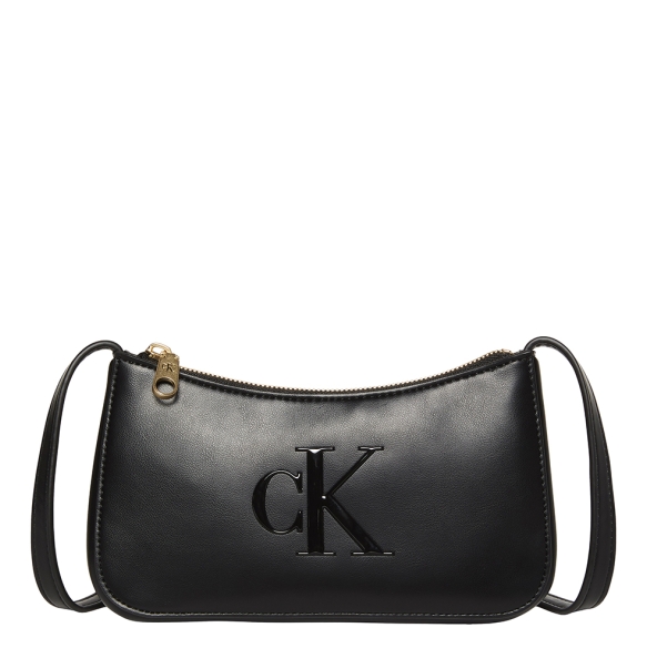 Γυναικεία τσάντα CALVIN KLEIN Embossed Monogram Mini 1125G Μαύρο