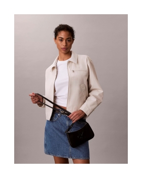 Γυναικεία τσάντα CALVIN KLEIN Embossed Monogram Mini 1125G Μαύρο