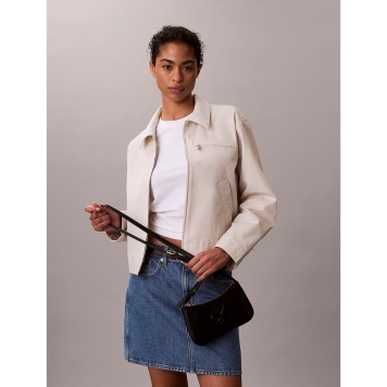 Γυναικεία τσάντα CALVIN KLEIN Embossed Monogram Mini 1125G Μαύρο