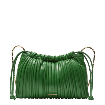 Γυναικεία τσάντα CALVIN KLEIN Drawstring Plisse 3076G Πράσινο