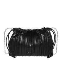 Γυναικεία τσάντα CALVIN KLEIN Drawstring Plisse 3076G Μαύρο