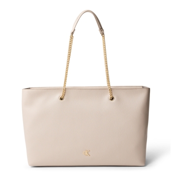 Γυναικεία τσάντα CALVIN KLEIN Minimal Monogram Tote 3204G Μπεζ