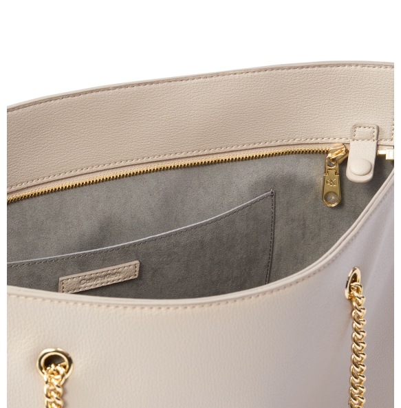 Γυναικεία τσάντα CALVIN KLEIN Minimal Monogram Tote 3204G Μπεζ