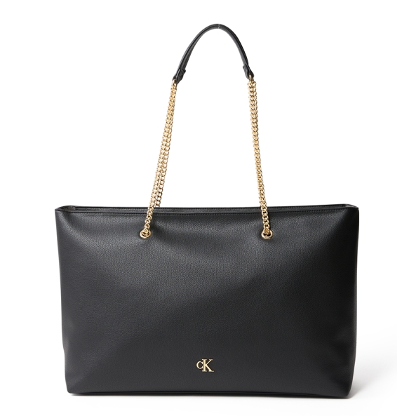 Γυναικεία τσάντα CALVIN KLEIN Minimal Monogram Tote 3204G Μαύρο