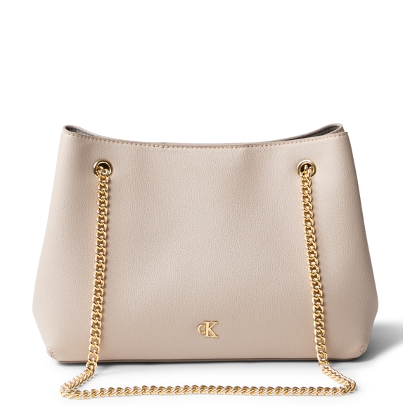 Γυναικεία τσάντα CALVIN KLEIN Minimal Monogram 3205G Μπεζ