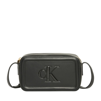Γυναικεία τσάντα CALVIN KLEIN Raised Camera Bag 3220G Μαύρο