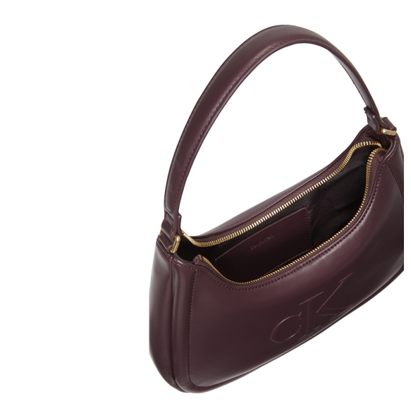 Γυναικεία τσάντα CALVIN KLEIN Raised Shoulder Bag 3230G Καφέ
