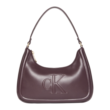 Γυναικεία τσάντα CALVIN KLEIN Raised Shoulder Bag 3230G Καφέ
