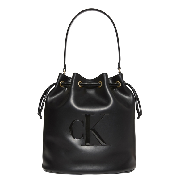 Γυναικεία τσάντα CALVIN KLEIN Raised Large Bucket Bag 3232G Μαύρο