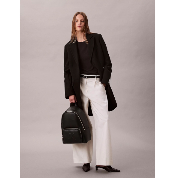 Σακίδιο CALVIN KLEIN Raised 3233G Μαύρο Σακίδιο CALVIN KLEIN Raised 3233G Μαύρο