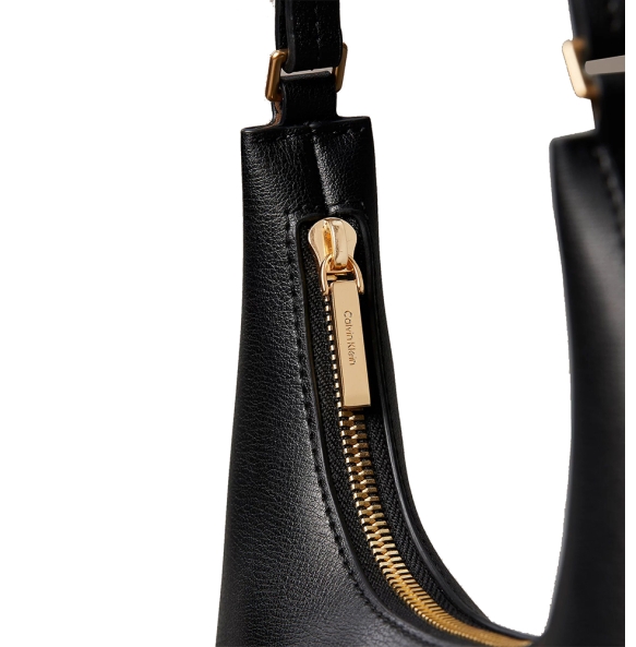 Τσάντα CALVIN KLEIN Foil Logo Shoulder Bag 3272G Μαύρο
