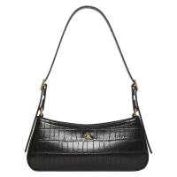Γυναικεία τσάντα CALVIN KLEIN Croc Small Shoulder Bag 3283G Μαύρο