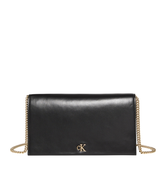 Πορτοφόλι CALVIN KLEIN Monogram Chain Wallet 3319G Μαύρο