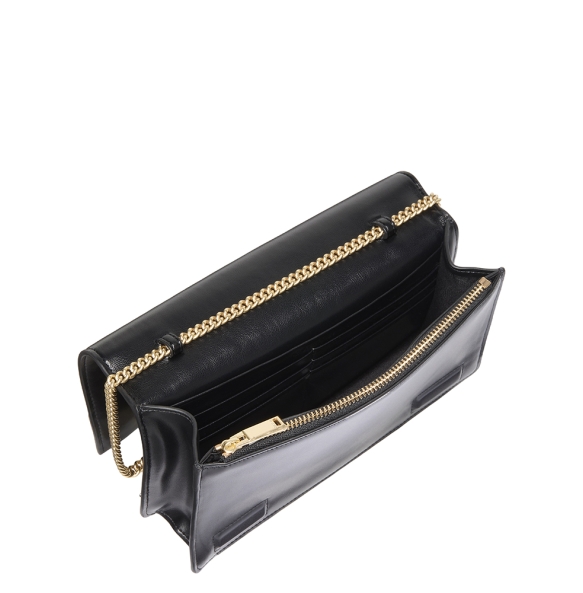 Πορτοφόλι CALVIN KLEIN Monogram Chain Wallet 3319G Μαύρο