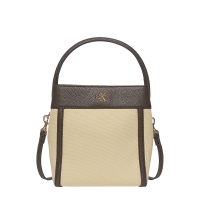 Γυναικεία τσάντα CALVIN KLEIN Canvas Bucket 3348G Μπεζ