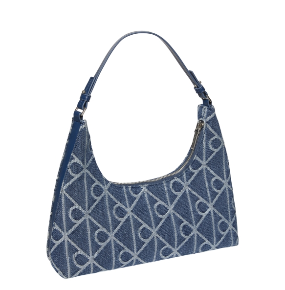 Γυναικεία τσάντα CALVIN KLEIN Emblem Denim Shoulder Bag 3431G Μπλε