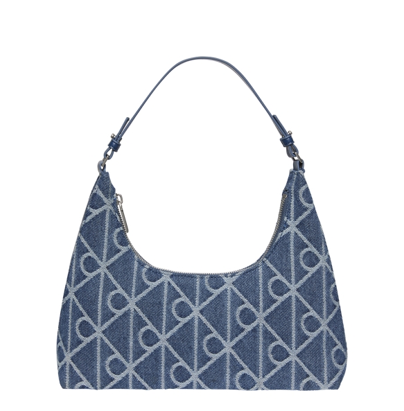 Γυναικεία τσάντα CALVIN KLEIN Emblem Denim Shoulder Bag 3431G Μπλε