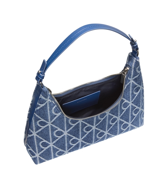 Γυναικεία τσάντα CALVIN KLEIN Emblem Denim Shoulder Bag 3431G Μπλε