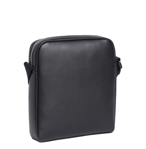 Τσάντα CALVIN KLEIN Mono Logo Reporter 3014G Μαύρο
