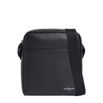 Τσάντα CALVIN KLEIN Mono Logo Reporter 3014G Μαύρο