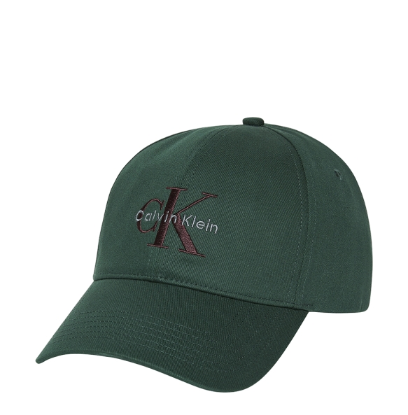 Καπέλο CALVIN KLEIN Mono Logo Baseball Cap 004G Πράσινο