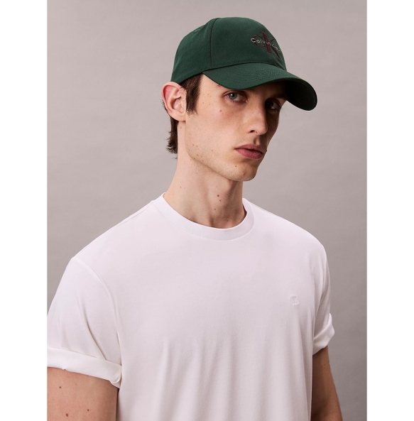 Καπέλο CALVIN KLEIN Mono Logo Baseball Cap 004G Πράσινο