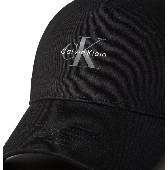 Καπέλο CALVIN KLEIN Mono Logo 5 Panel 5032G Μαύρο