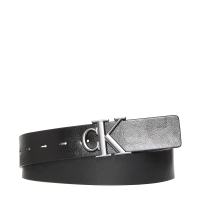 Ζώνη CALVIN KLEIN Monogram Plaque 033G ΅3.5 Μαύρο