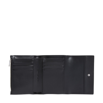 Πορτοφόλι CALVIN KLEIN Sculpted Medium Trifold 1078G Μαύρο