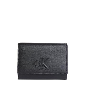 Πορτοφόλι CALVIN KLEIN Sculpted Medium Trifold 1078G Μαύρο