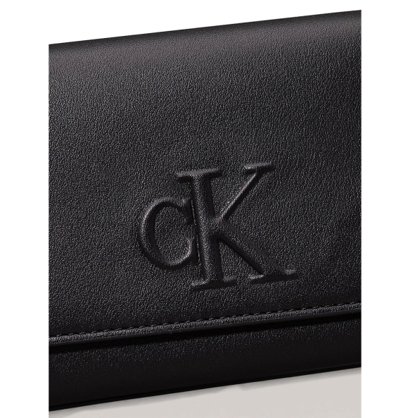 Πορτοφόλι CALVIN KLEIN Sculpted Medium Trifold 1078G Μαύρο