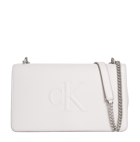 Γυναικεία τσάντα CALVIN KLEIN Sculpted Flap25 3035G Μπεζ